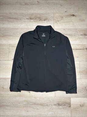 Oakley O hydraulics 1/4 zip performance pullover black size XL